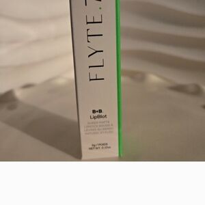 + B+B LipBlot Sheer Matte Lipstick - Green Accent Packaging Flyte.70 NWOT